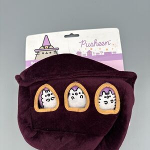 Pusheen The Cat Hideaway Pet Toy Culturefly Plush House Halloween Witch